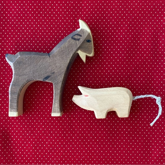 Ostheimer Wooden Farm Animals Toys. Handmade in Germany - Picture 8 of 13